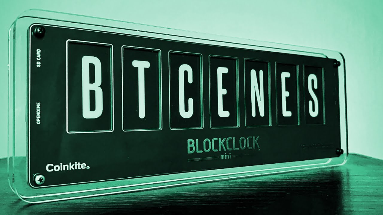 BLOCKCLOCK MINI | Tutorial, Tamaño, Detalles, Precio, API, Firmware, y mucho más! (2022)