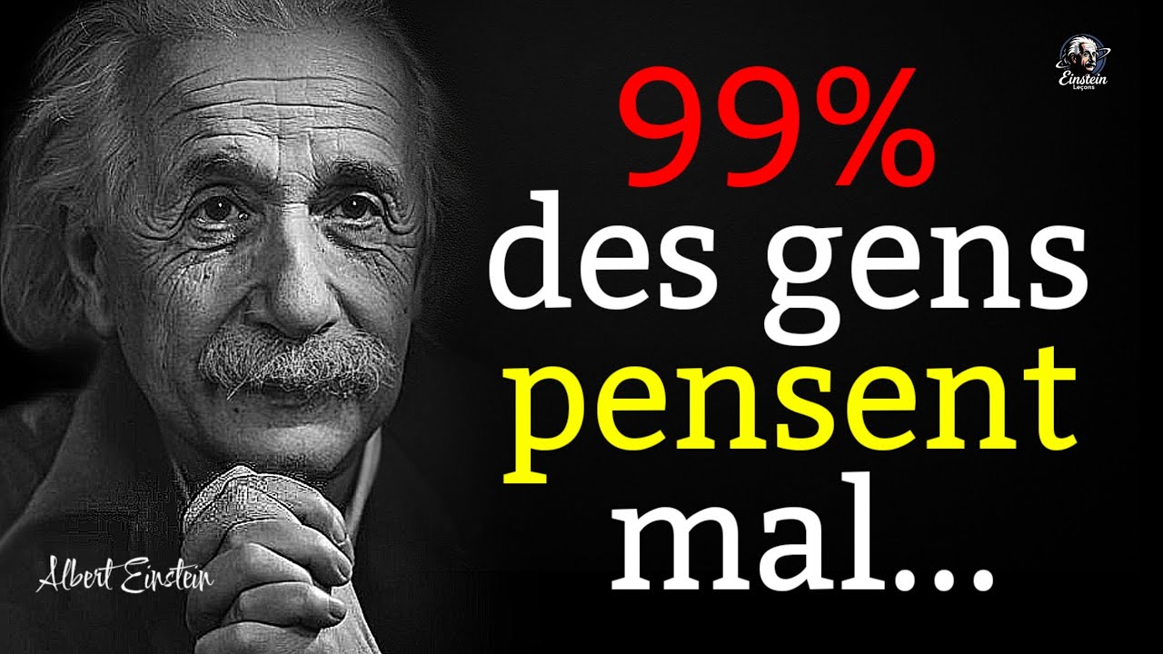 Albert Einstein : Ce que 99% des gens pensent… et pourquoi c’est faux