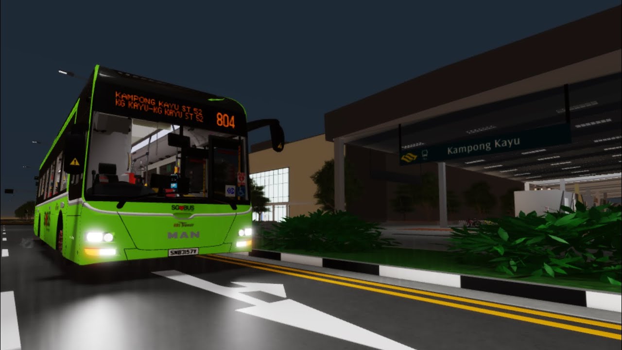 RBS Transit,Kampong Kayu,Singapore,Bus Service 804