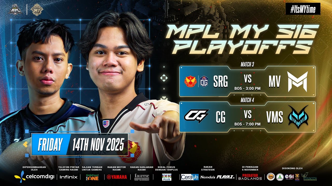 LIVE | [ENG] MPL MY Season 16 Playoffs Day 2