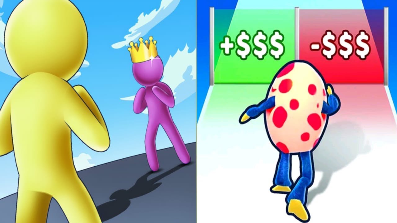 Giant Rush Vs Monster Egg 3D - All Levels Gameplay Android iOS Ep1 