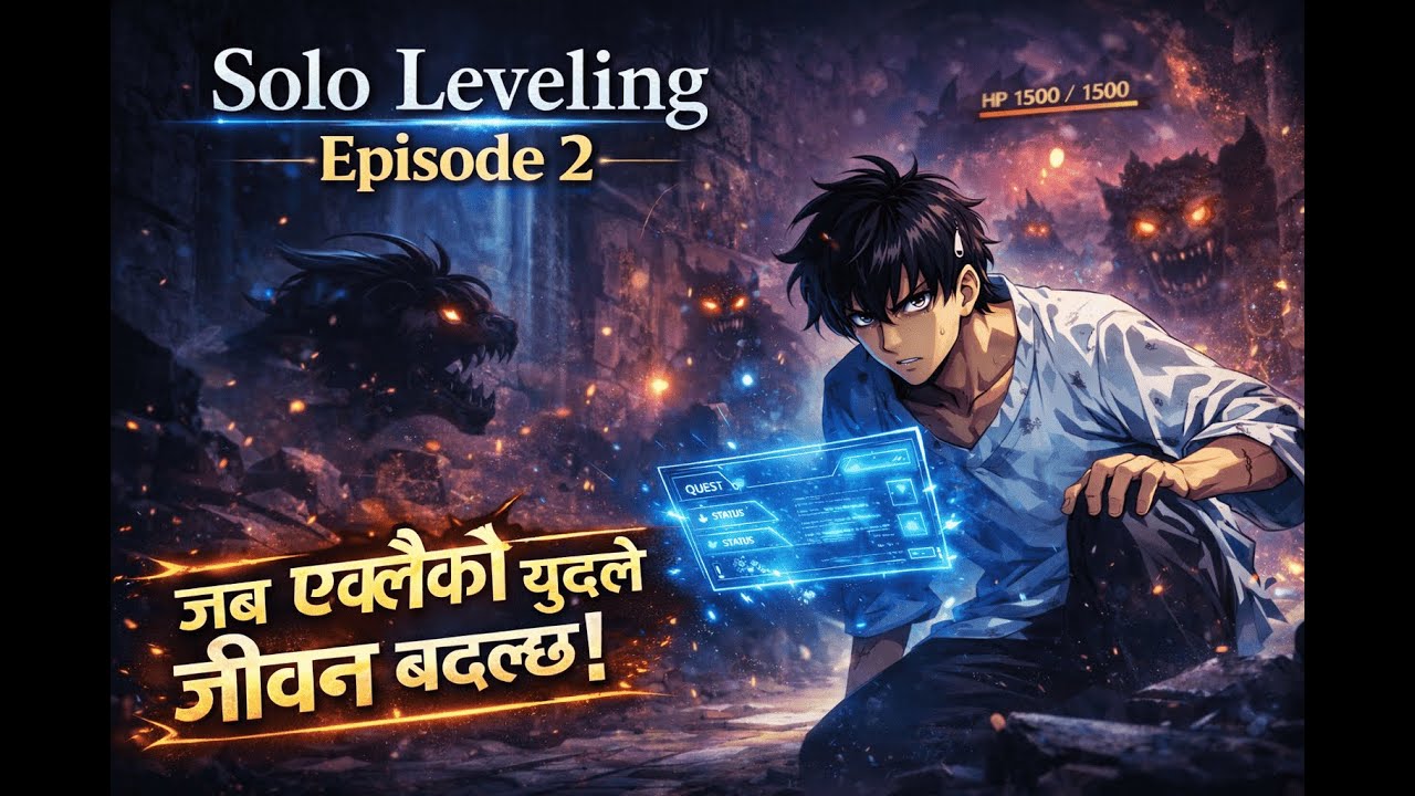 Mritue Ko Mukh Bata "System Awakening"! 😱 | Solo Leveling Ep 2-3 Full Breakdown