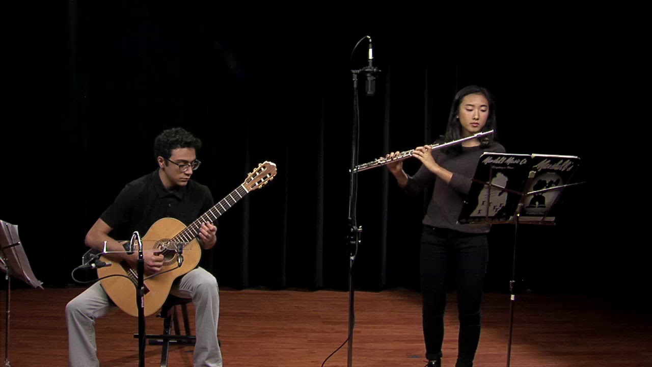 Classical Guitar and Flute Duet - Standchen by Shubert
