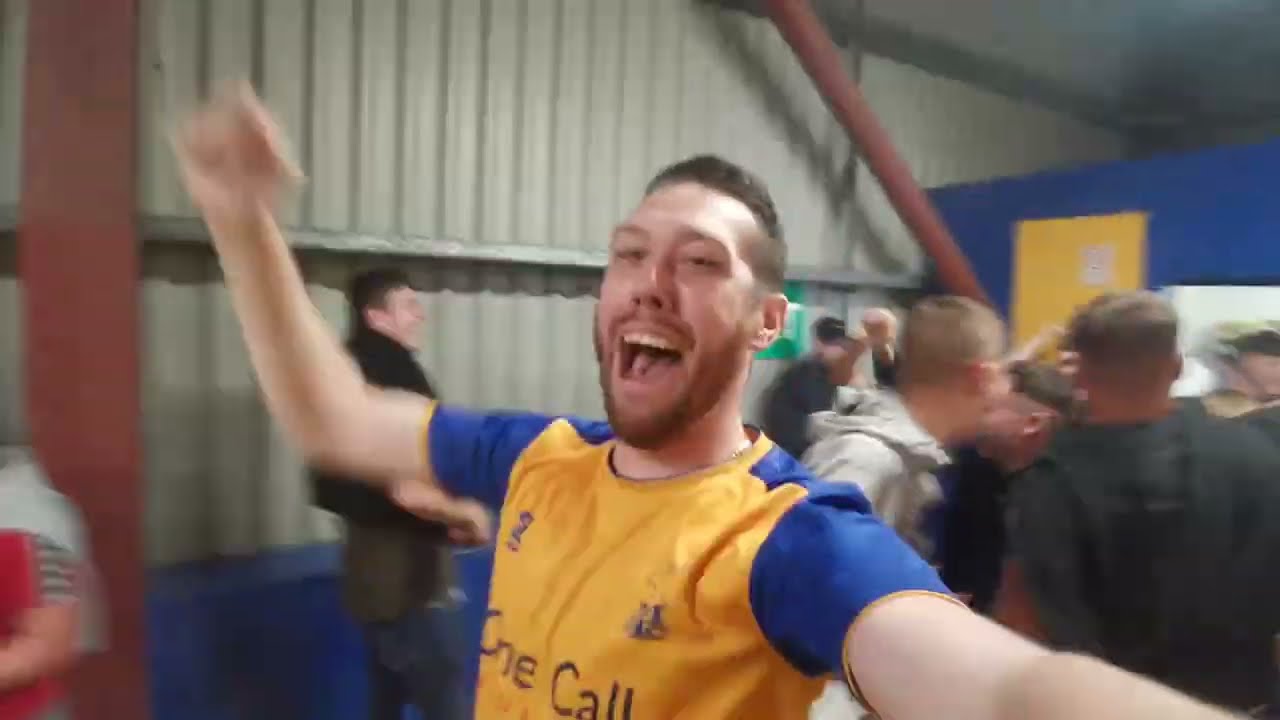 Every Saturday we Follow the Yellow and the Blue.  Mansfield v Stockport pre Match.