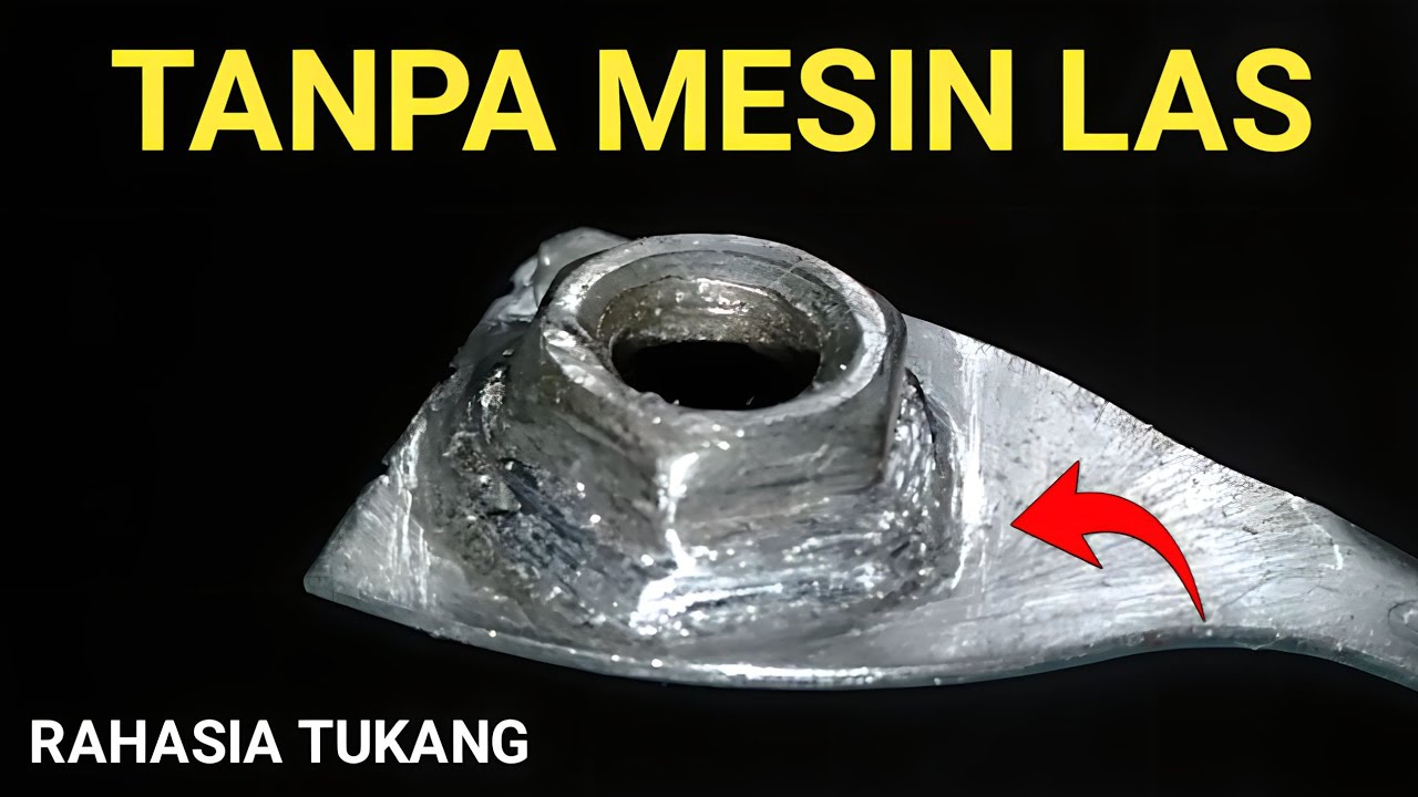 TRIK CERDAS CARA MENEMPELKAN BESI TANPA MESIN LAS SANGAT KUAT || B.O.C