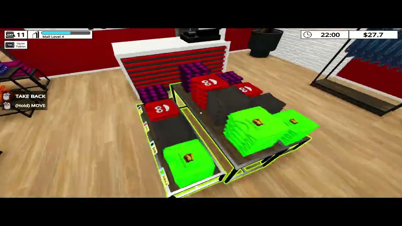 open cloth and sport shop in my mall / #mallmanagersimulator  Part -#1