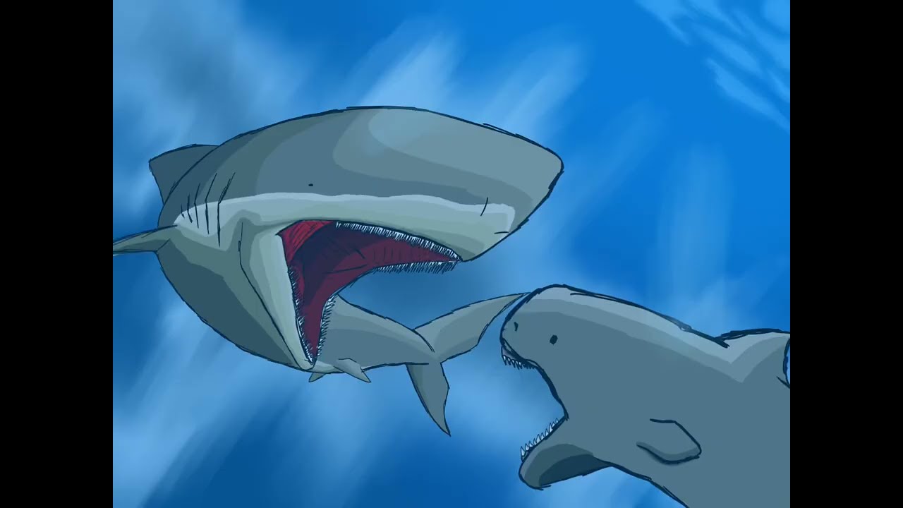 What if the spermwhale was able to mate with the great white shark 