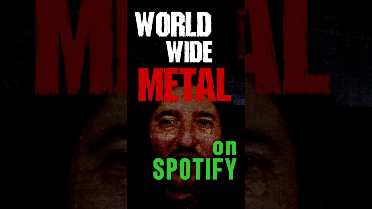 WorldWide Metal is on Spotify! 🎧🤘 Global Playlists for Every Metalhead!  #metal #metalhead