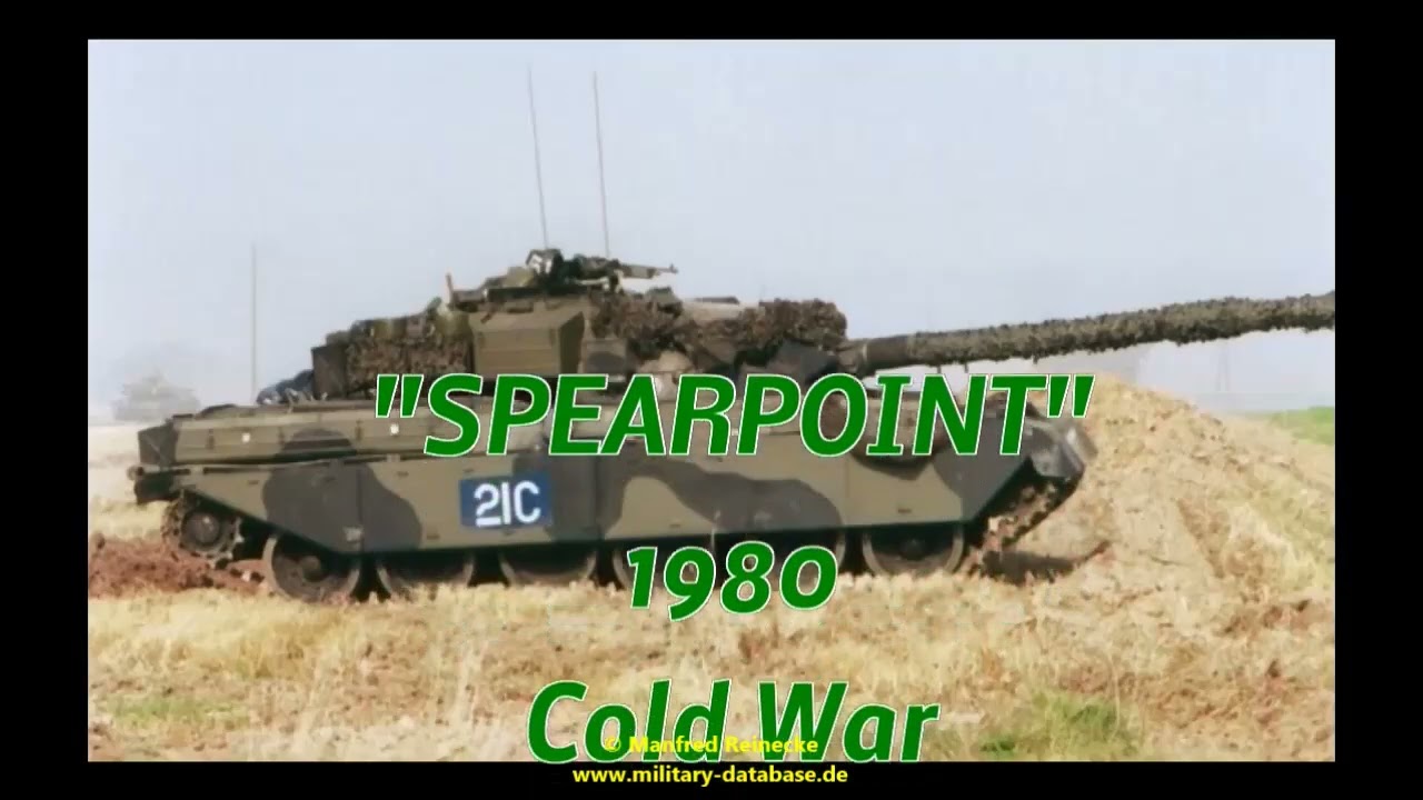 1980 Spearpoint - Größtes Manöver der britischen Rheinarmee seit dem zweiten Weltkrieg