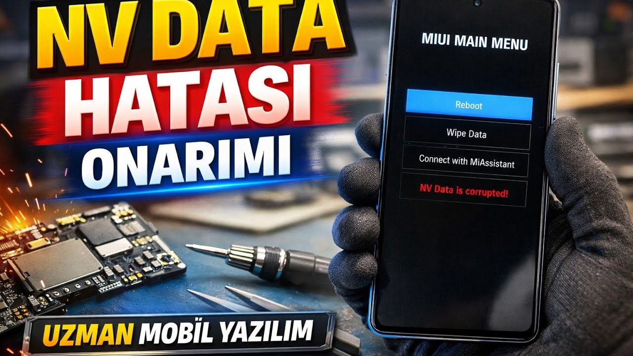 Note 13 Pro 4G NV Data is Corrupted Çözümü