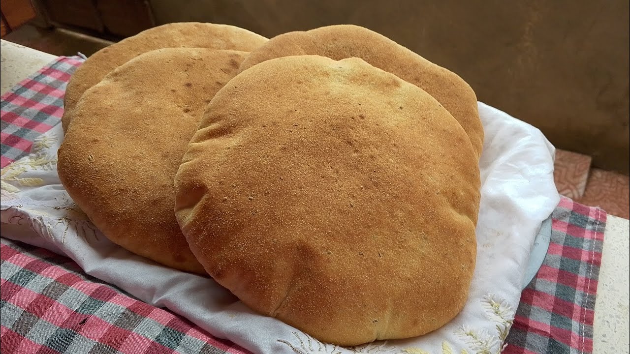 خبز كوشة مفشفش  حتى الماء وكيلتهلكم🤣