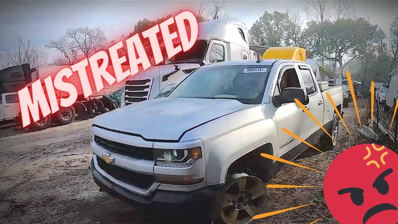 Fixing Up The ABUSED 2016 Silverado Purchased At The Auto Auctions | Weird MISTREATED Copart Truck