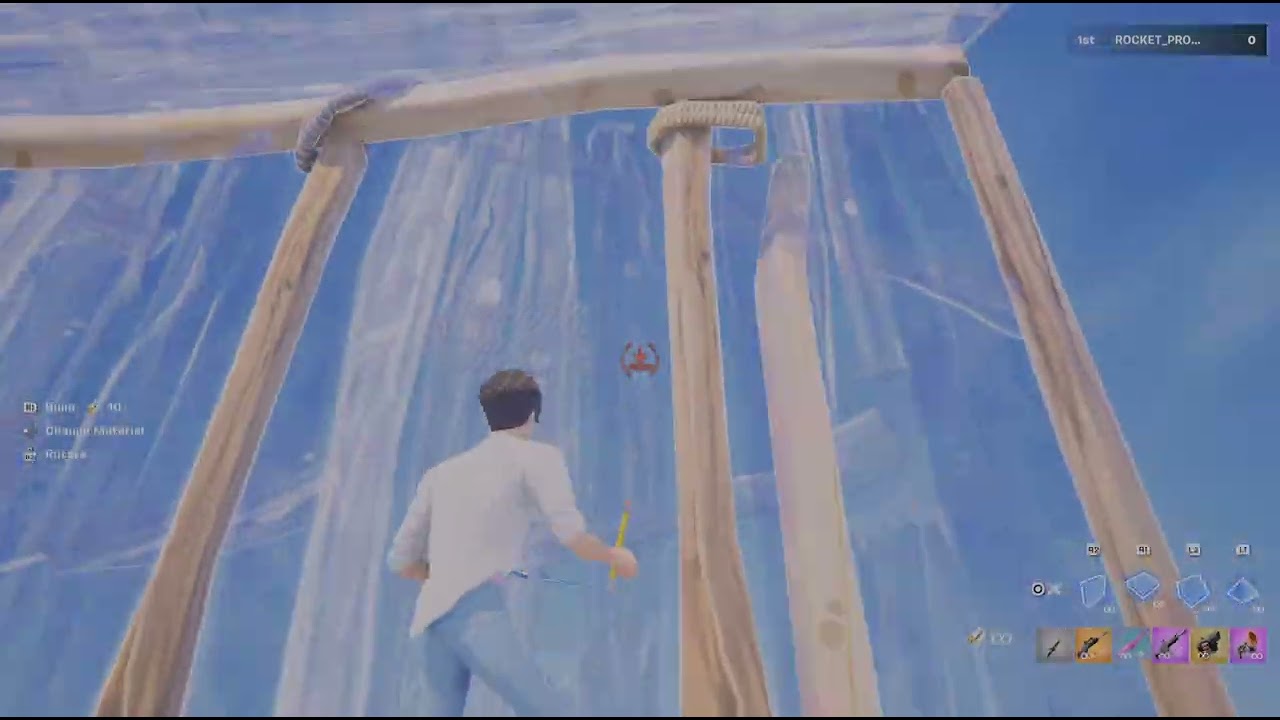 Practicing edits on fortnite