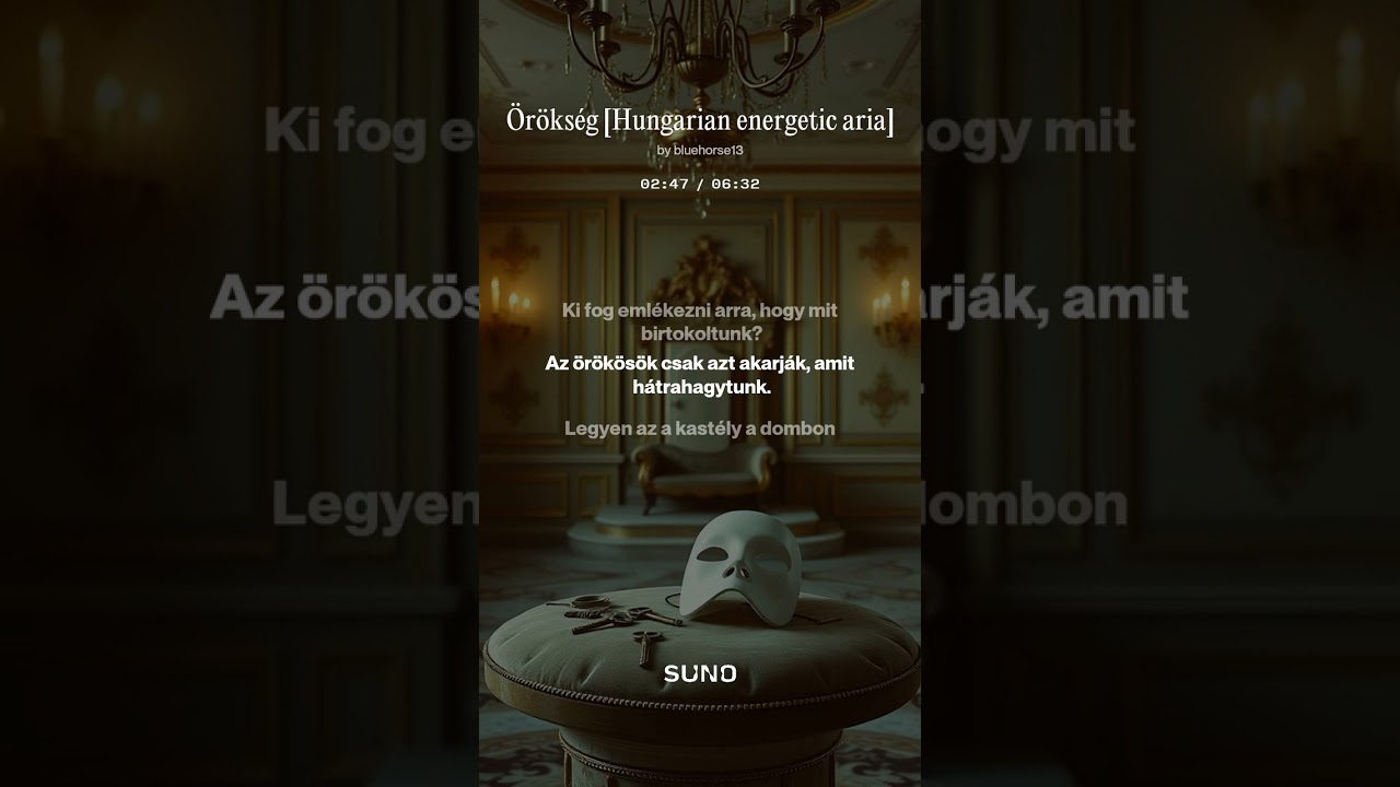 Örökség Hungarian energetic aria