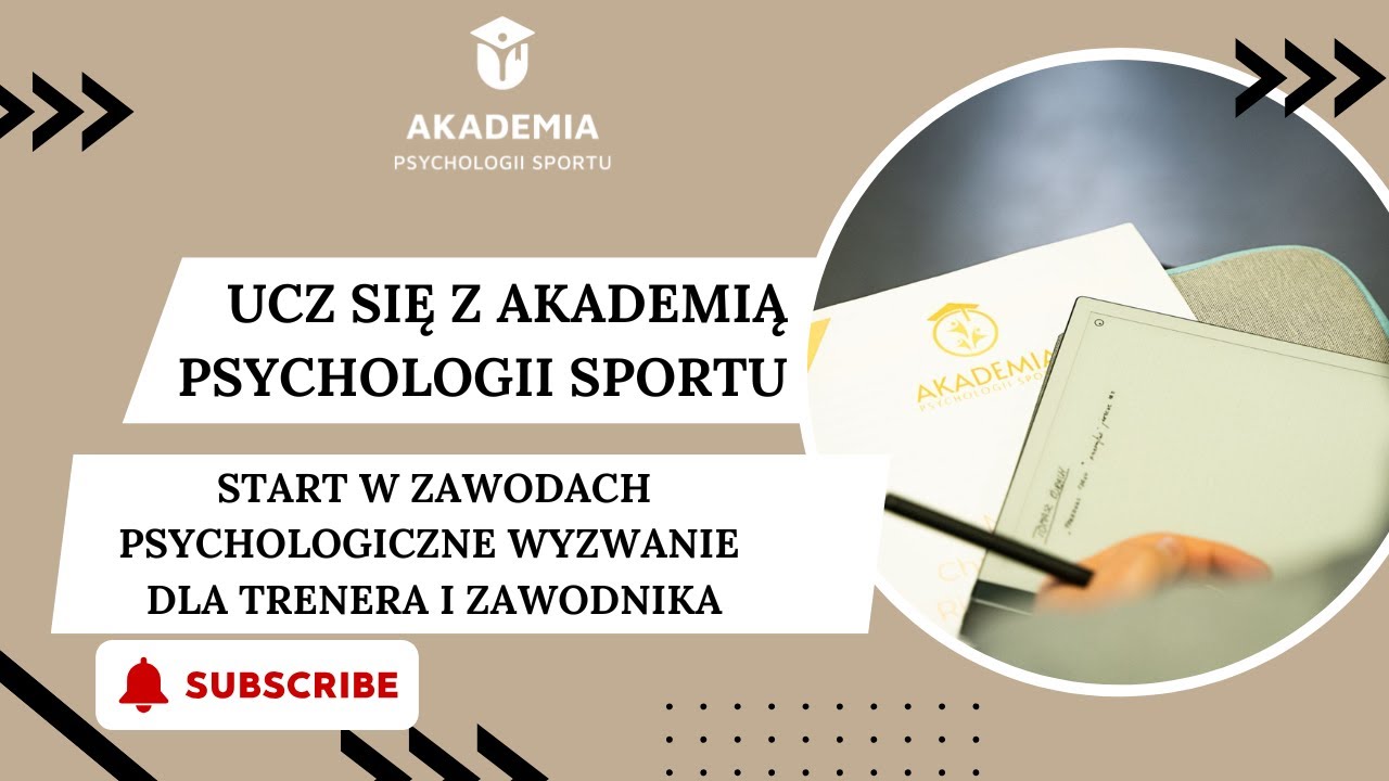 Start w zawodach psychologiczne wyzwanie dla trenera i zawodnika.
