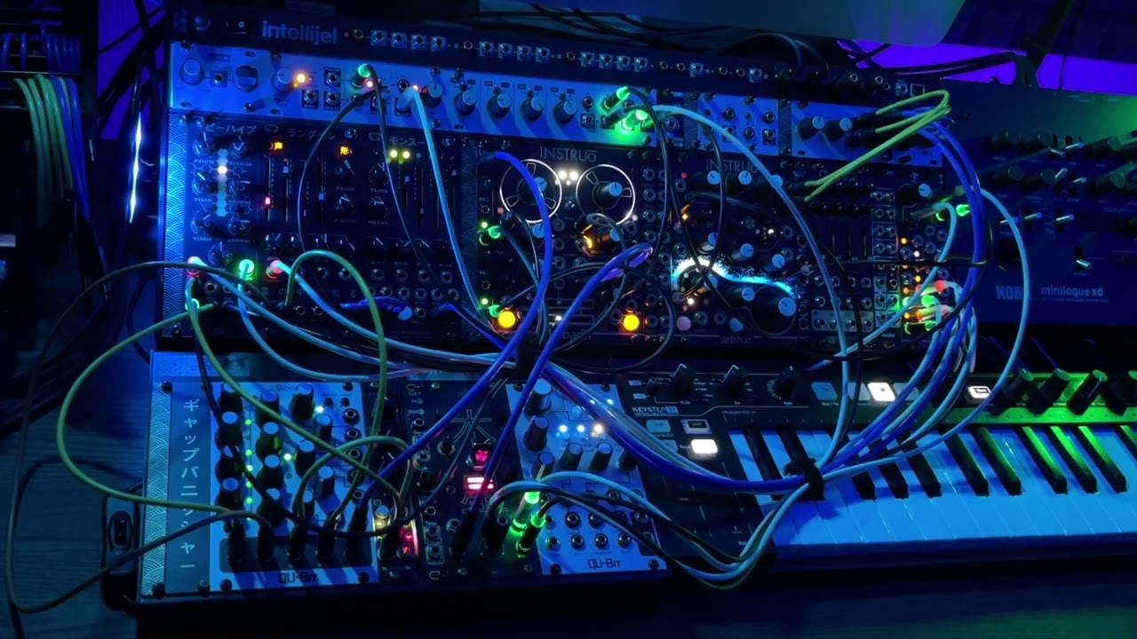 【睡眠・作業・瞑想】モジュラーシンセでチルタイム - Chill time with modular synth