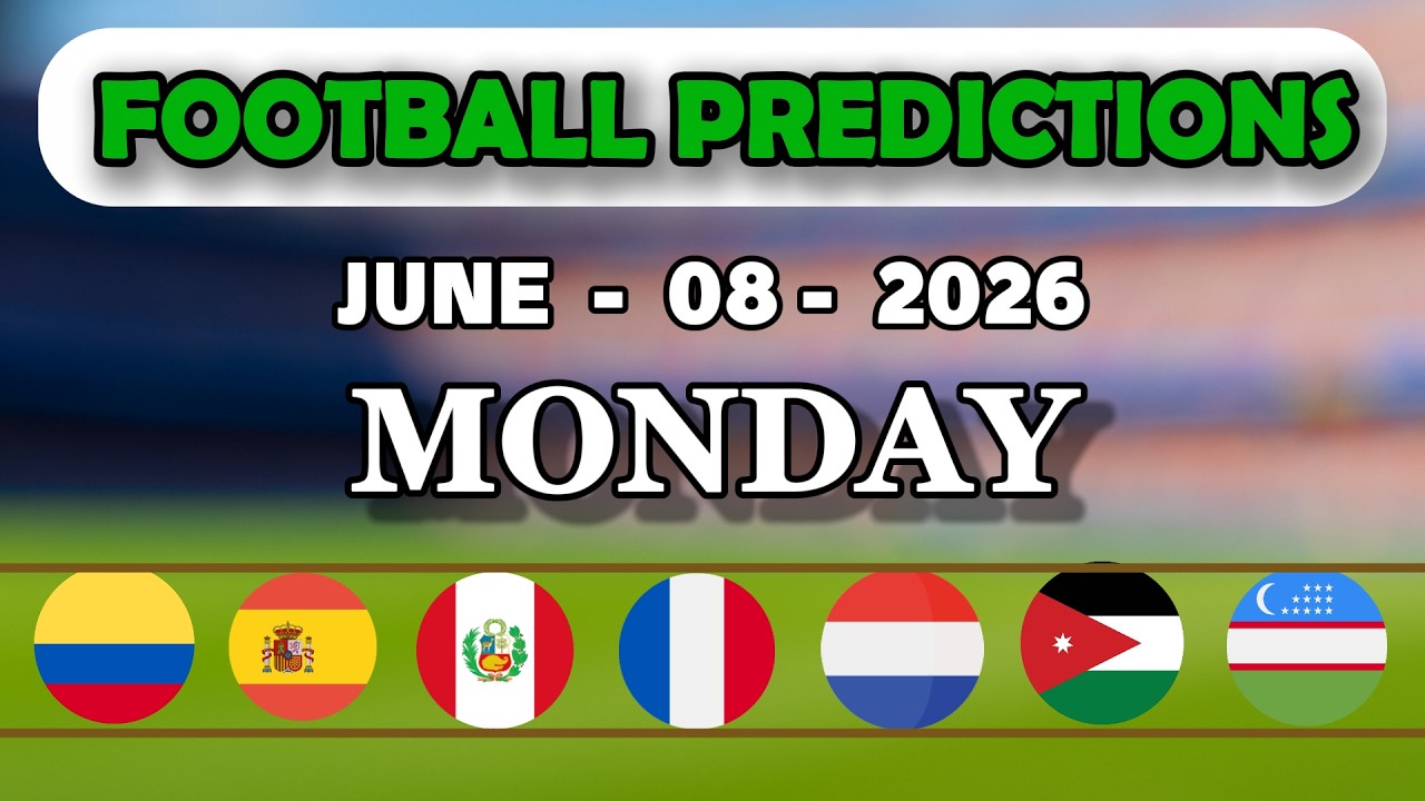 FOOTBALL PREDICTIONS TODAY ( International Friendly ) Picks Victory #footballpredictions