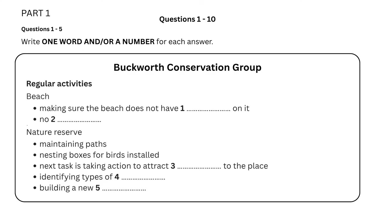 Cambridge IELTS 17 Listening Test 1 with answer |   