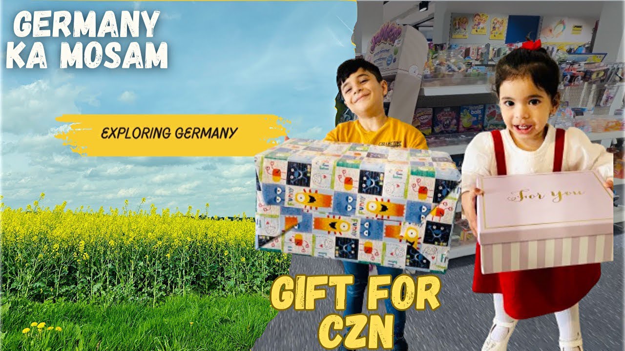 Beautiful weather in Germany || bought gift for czn’s birthday || Germany lifestyle