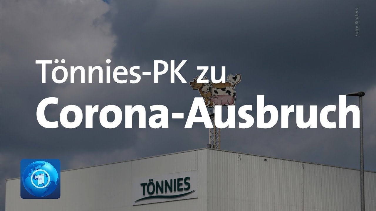 Nach Corona-Ausbruch: Pressekonferenz von Tönnies