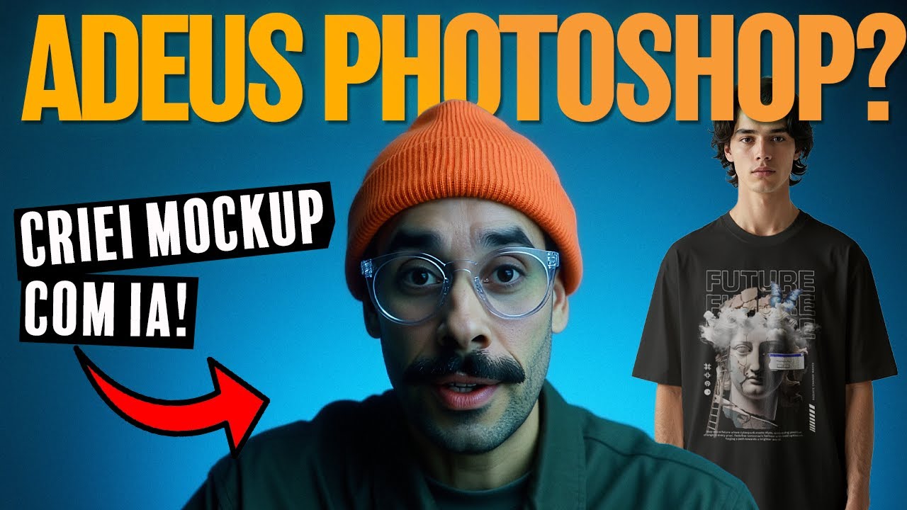 Testei IA para Mockups: Adeus Photoshop?