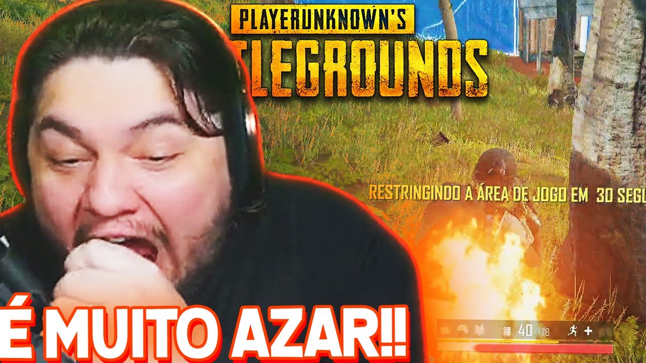 UM DIA BURG&Atilde;O INFARTA DANDO RAGE NO PUBG