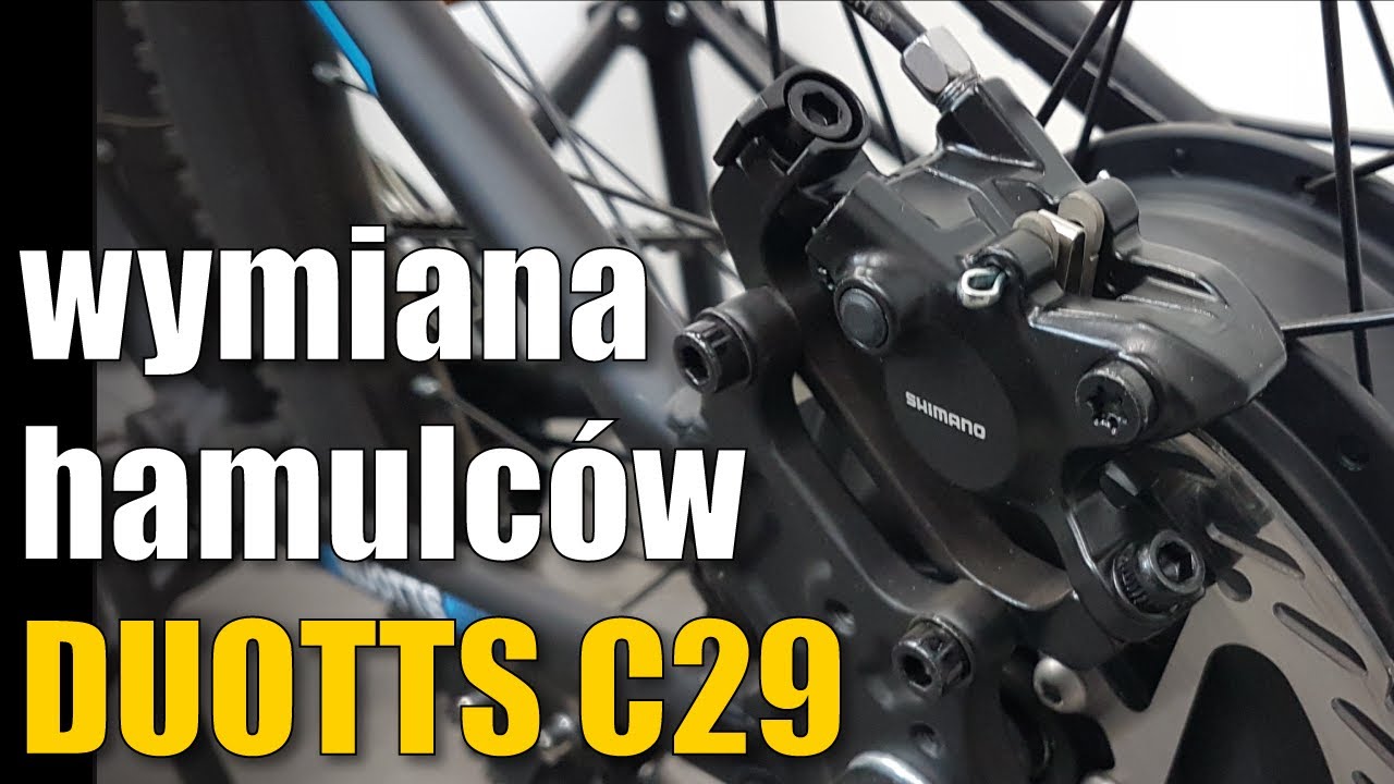 Duotts C29 wymiana hamulców - tanio i skutecznie