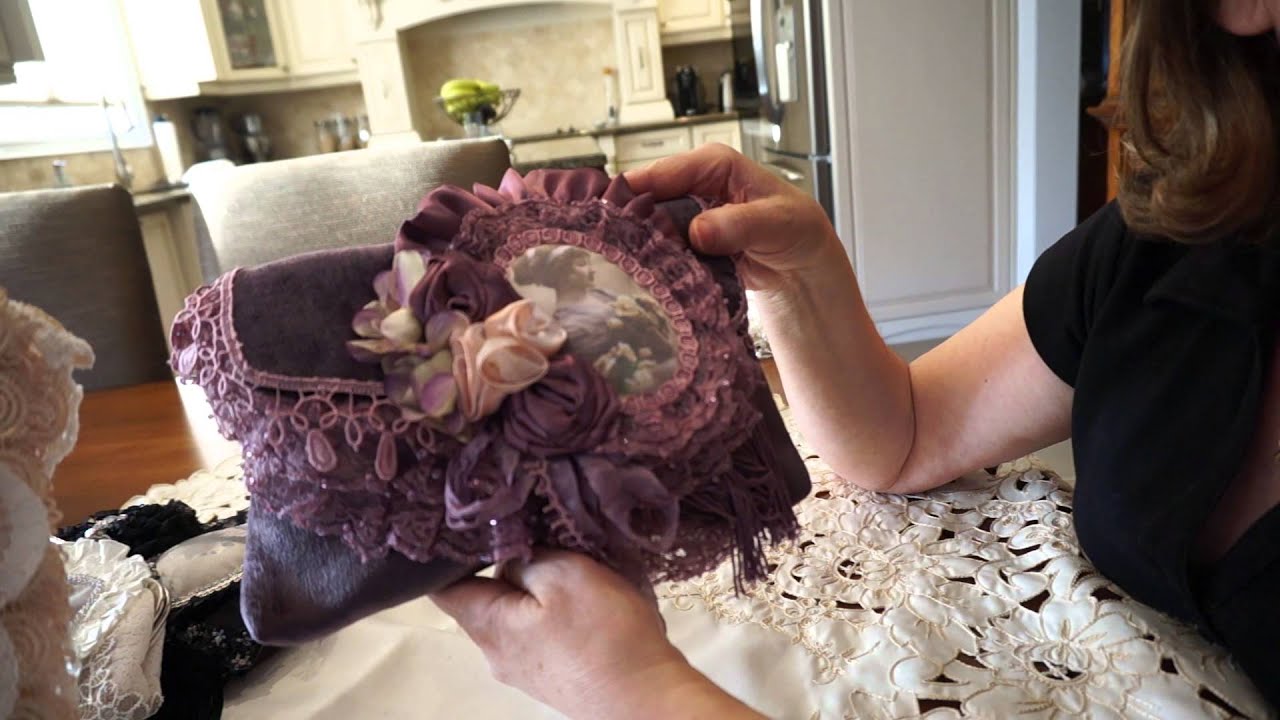 Altering Vintage Bags/Cushion
