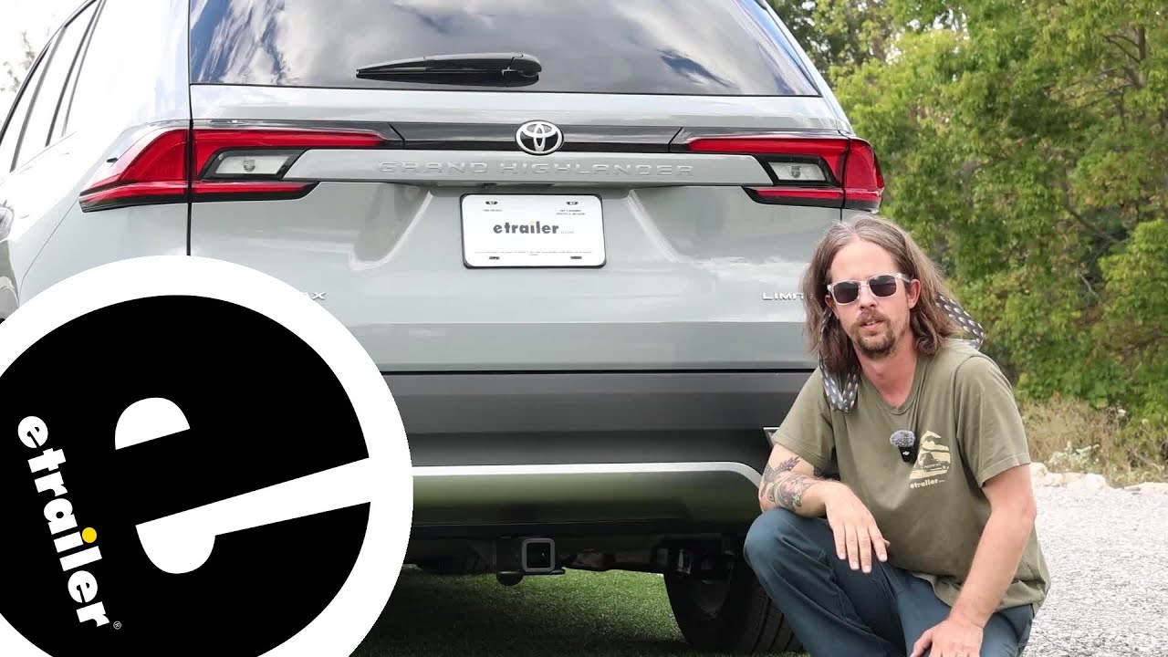 Installing the etrailer Trailer Hitch Receiver on a 2026 Toyota Grand Highlander