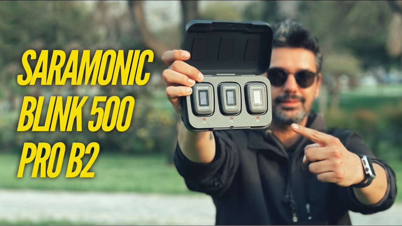 EN İYİ KABLOSUZ YAKA MİKROFONU |Saramonic Blink500 Pro B2