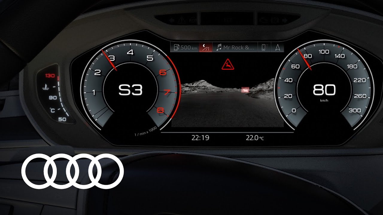 Driving assistance - Night vision assistant
