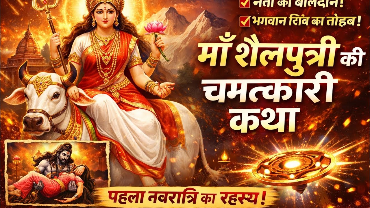मां शैलपुत्री चमत्कारी कथा || पहला नवरात्रि का रहस्य ||      Maa Shailputri# ma Shailputri ki katha 