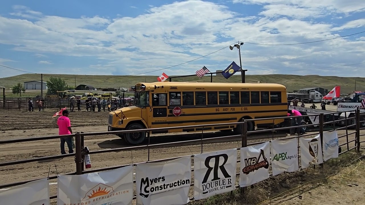 Havre, Mt School Bus Truck and Tractor Pull  2025 Great Northern Fair