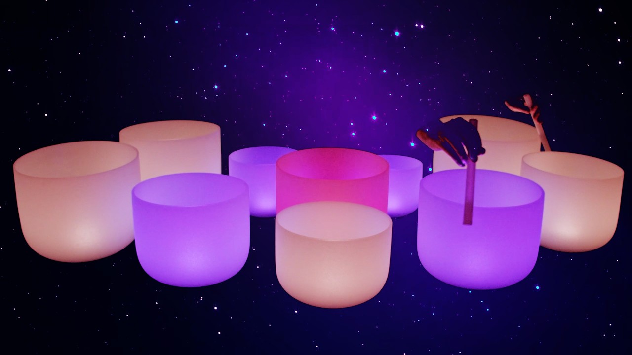 Aura Cleanse - Formahaut Gateway Crystal Bowls Healing Sounds - 432Hz Soundbath