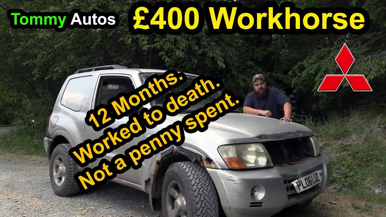 A year driving this £400 wreck of a Mitsubishi Shogun 3.2 DID (Pajero / Montero)