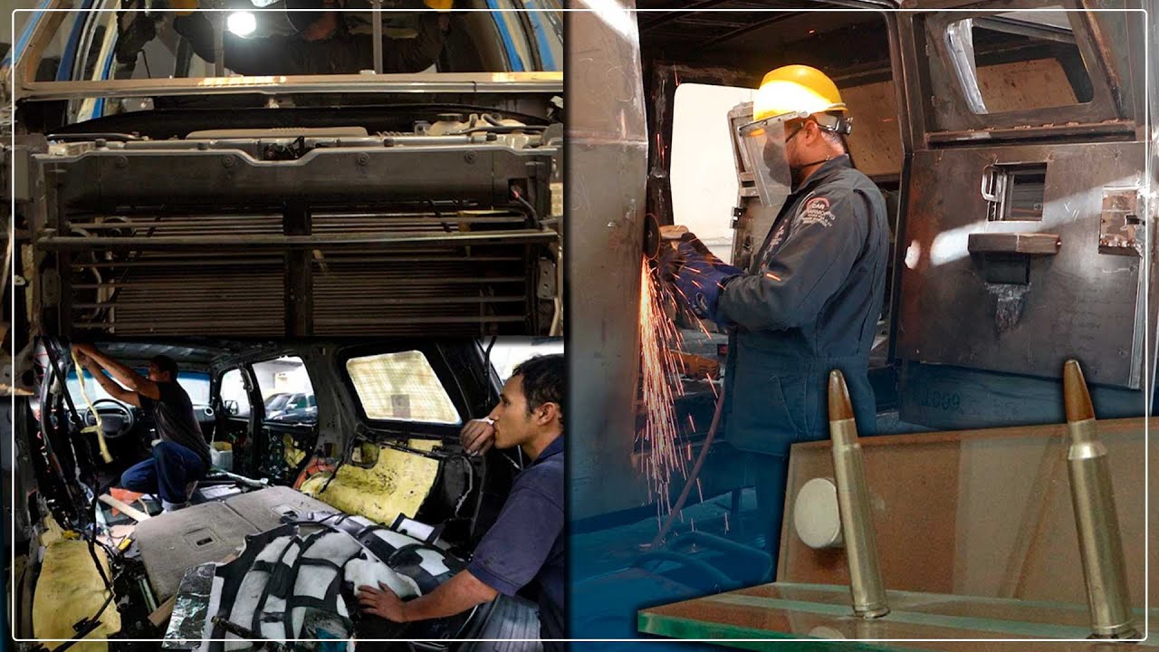 Así se hacen los carros blindados