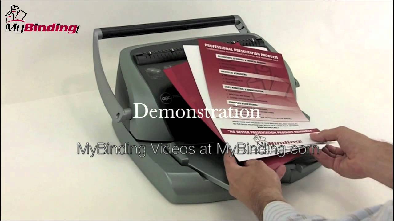 How To Use A Binding Machine