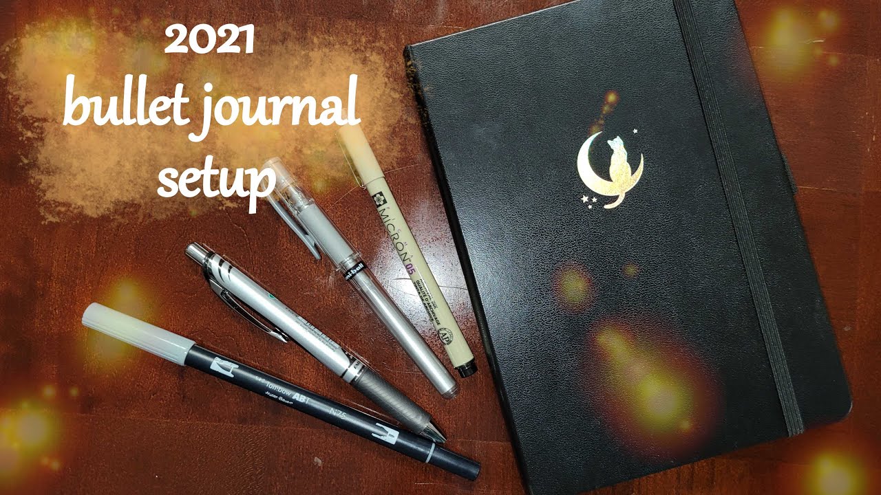 2021 Bullet Journal set-up | cute & easy