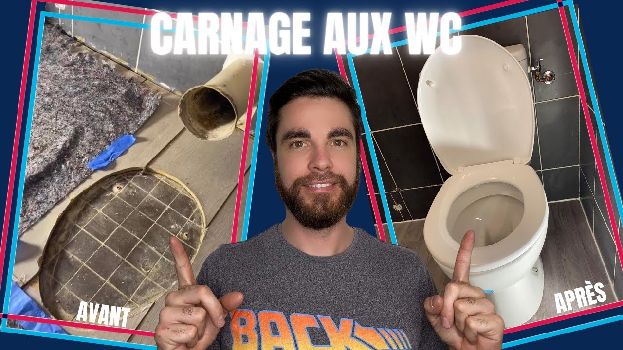 Erreur fatale, ce WC a été mal posé!