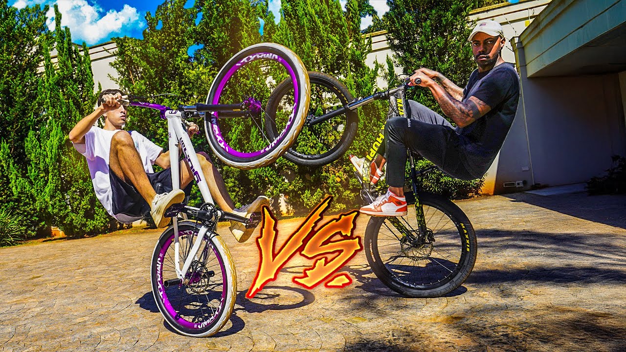 X1 NO GRAU DE BIKE… QUAL BIKE É MELHOR NO GRAU GIOS x HUPI NAJA ?