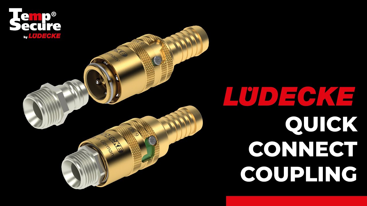 TempSecure by LÜDECKE® - Quick Connect Coupling