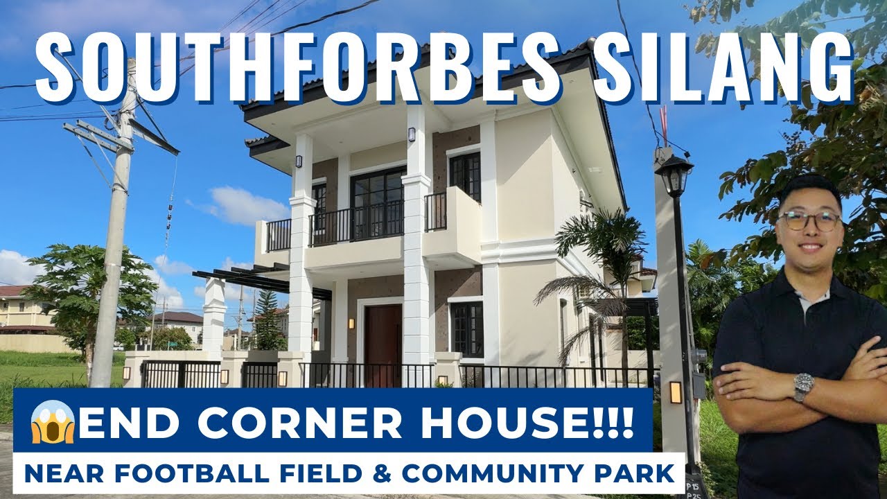 Современный средиземноморский дом с 4 спальнями на продажу в South Forbes Villas Силанг Кавите | ...