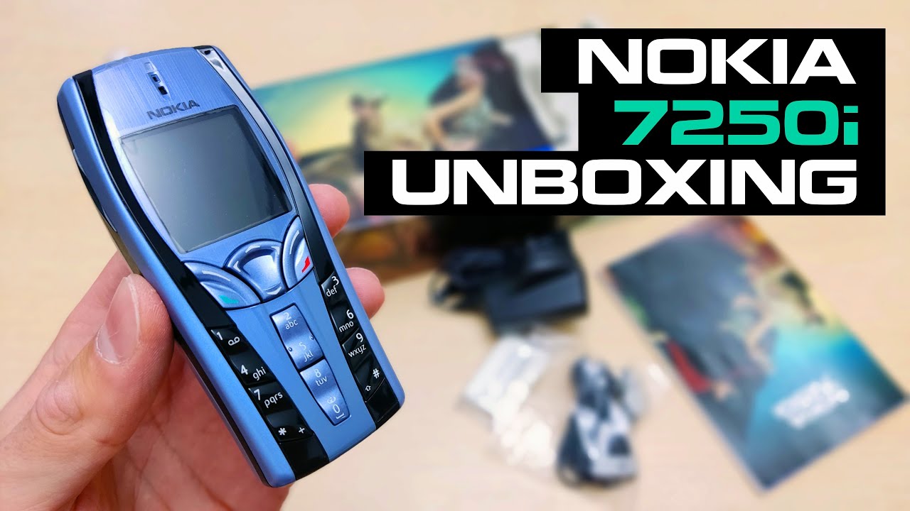 Nokia 7250i Unboxing 4K (NHL-4JX) - Review - Full Pack with all accessories