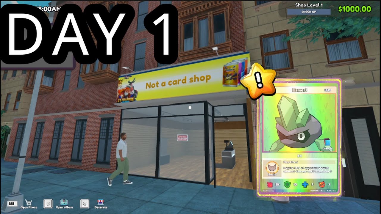 TCG card shop simulator (part 1) I Think I'm addicted