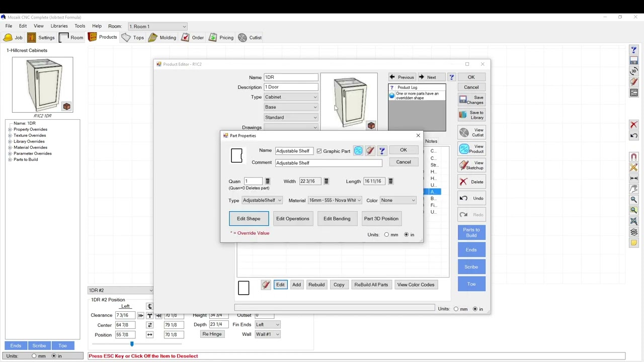 Shape Editor - Mozaik Software Tutorials