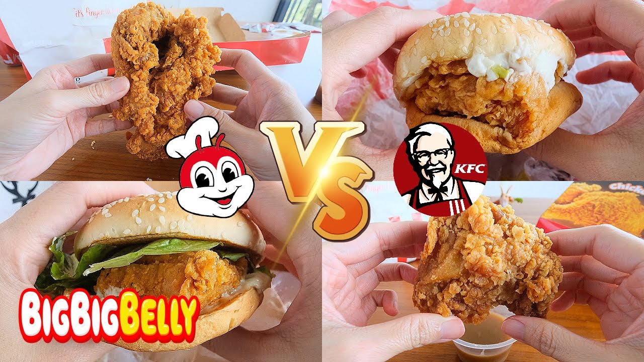 Jollibee Vs KFC | Fast Food Review | Best Fried Chicken