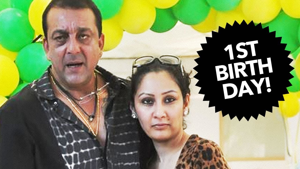Sanjay Dutt's Twins First Birthday Celebrations!