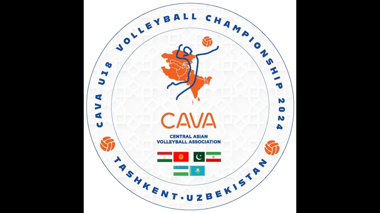 Uzbekistan - Kyrgyzstan. Boys Cava U18 Volleyball Championship 2024 Tashkent, Uzbekistan.