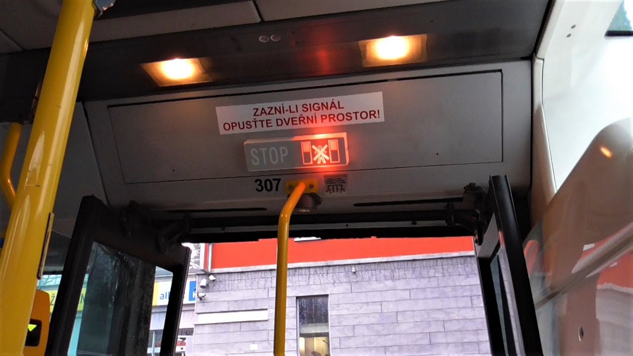 Bus doors closing compilation / Signalizace libereckých autobusů | DPMLJ | Liberec