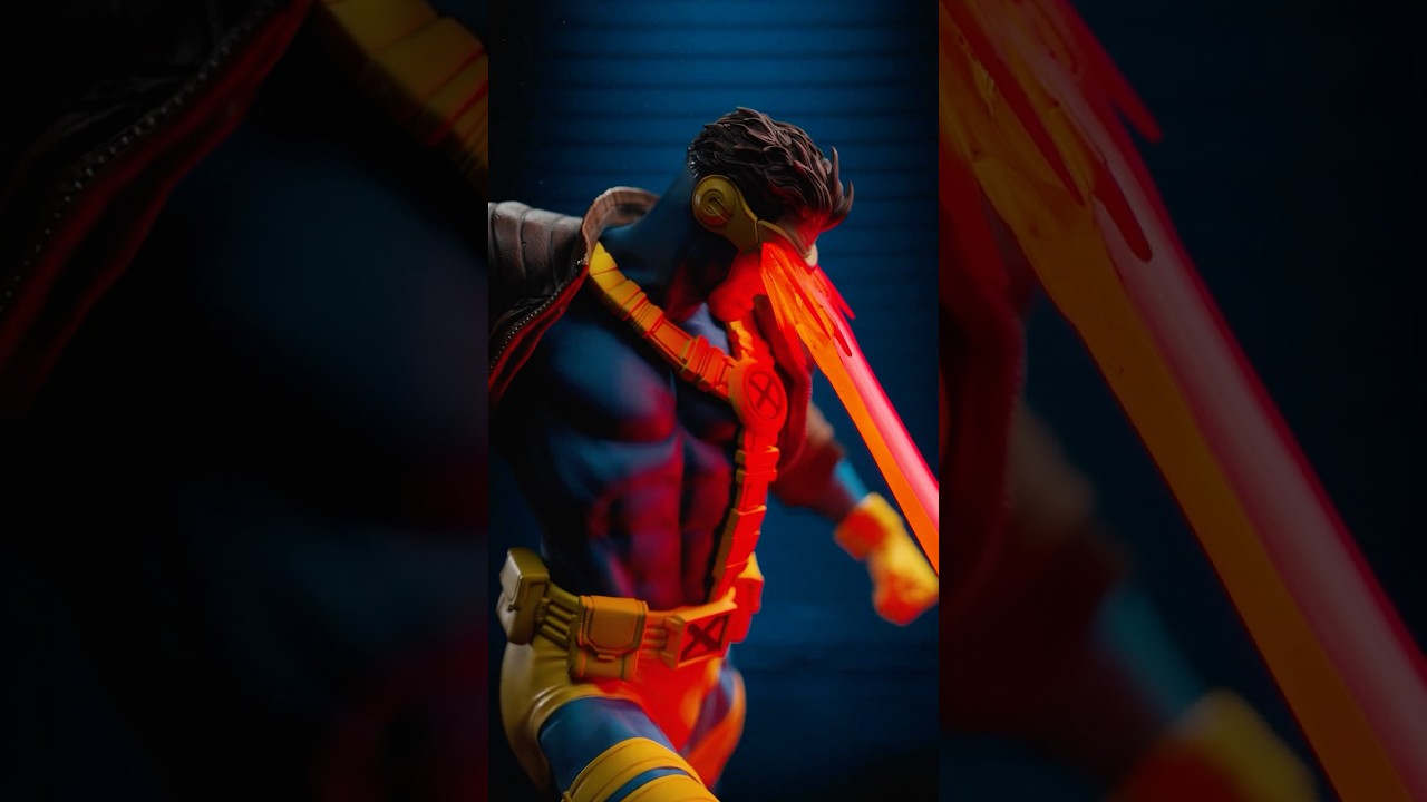 AWESOME Light-Up X-Men Cyclops 🔥 | Cyclops Premium Format Figure by Sideshow